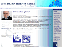 Tablet Screenshot of h-hanika.de